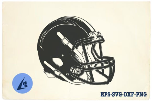 American Football Helmet SVG Clipart 06 Review