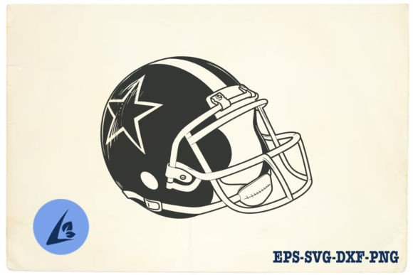 American Football Helmet SVG Clipart 17 Review