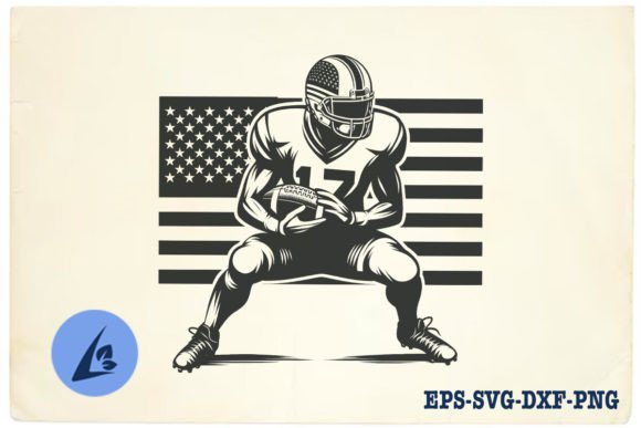 American Football Player SVG Clipart 14 Review