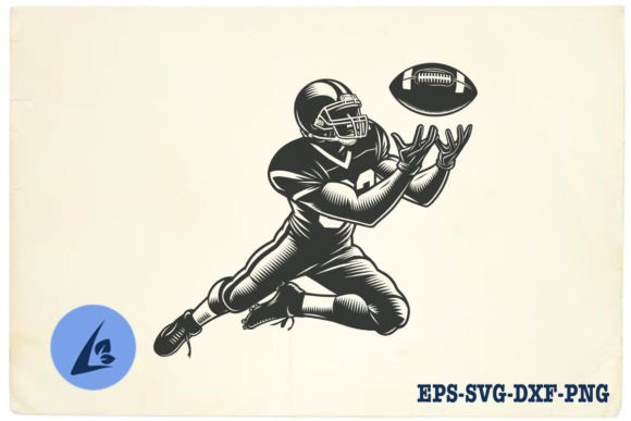 American Football Player SVG Clipart 15 Review