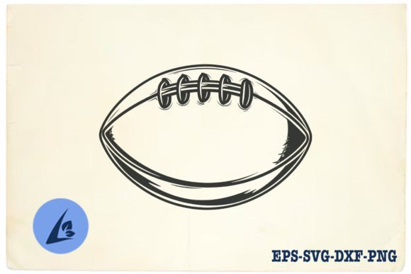 American Football SVG Clipart 10: Graphics for Crafts