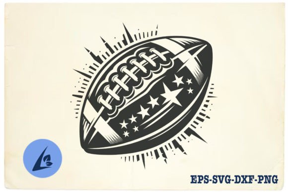 American Football SVG Clipart 12 Review