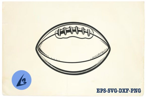 American Football SVG Clipart 13 Review