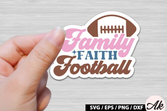 Family Faith Football Retro Graphics & Crafts Review